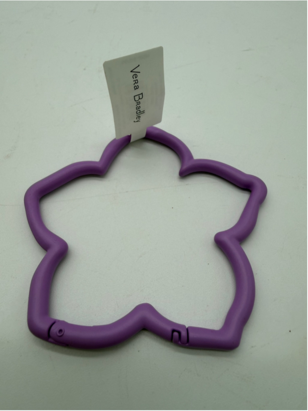 Vera Bradley Flower Carabiner/ Key Holder
